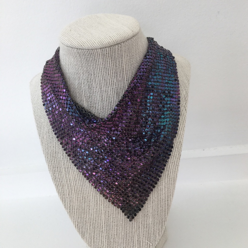 CHOKER chain mesh multi-chrome choker